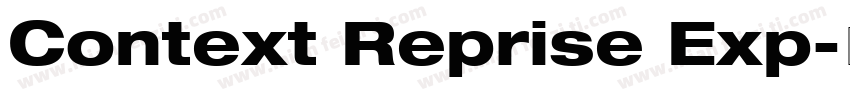 Context Reprise Exp字体转换